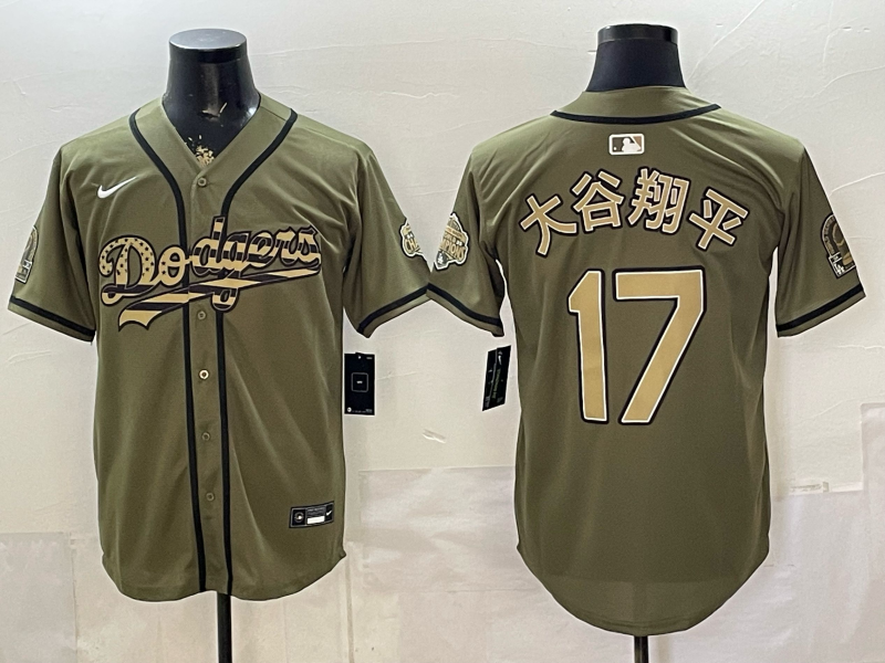 Men Los Angeles Dodgers #17 green Game 2026 Nike MLB Jersey 0528001->los angeles dodgers->MLB Jersey